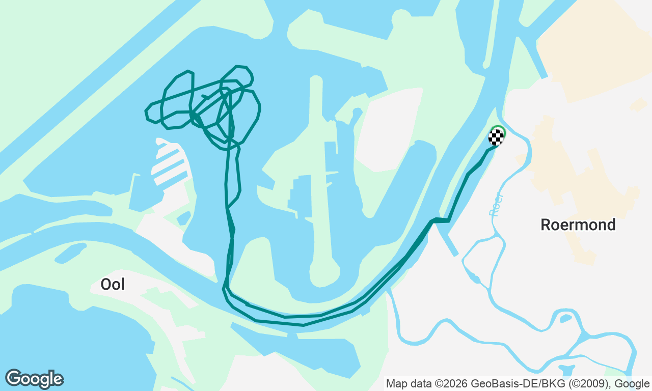 Testen windkracht 4 open water
