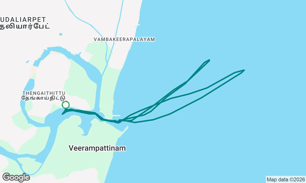 Voyage map
