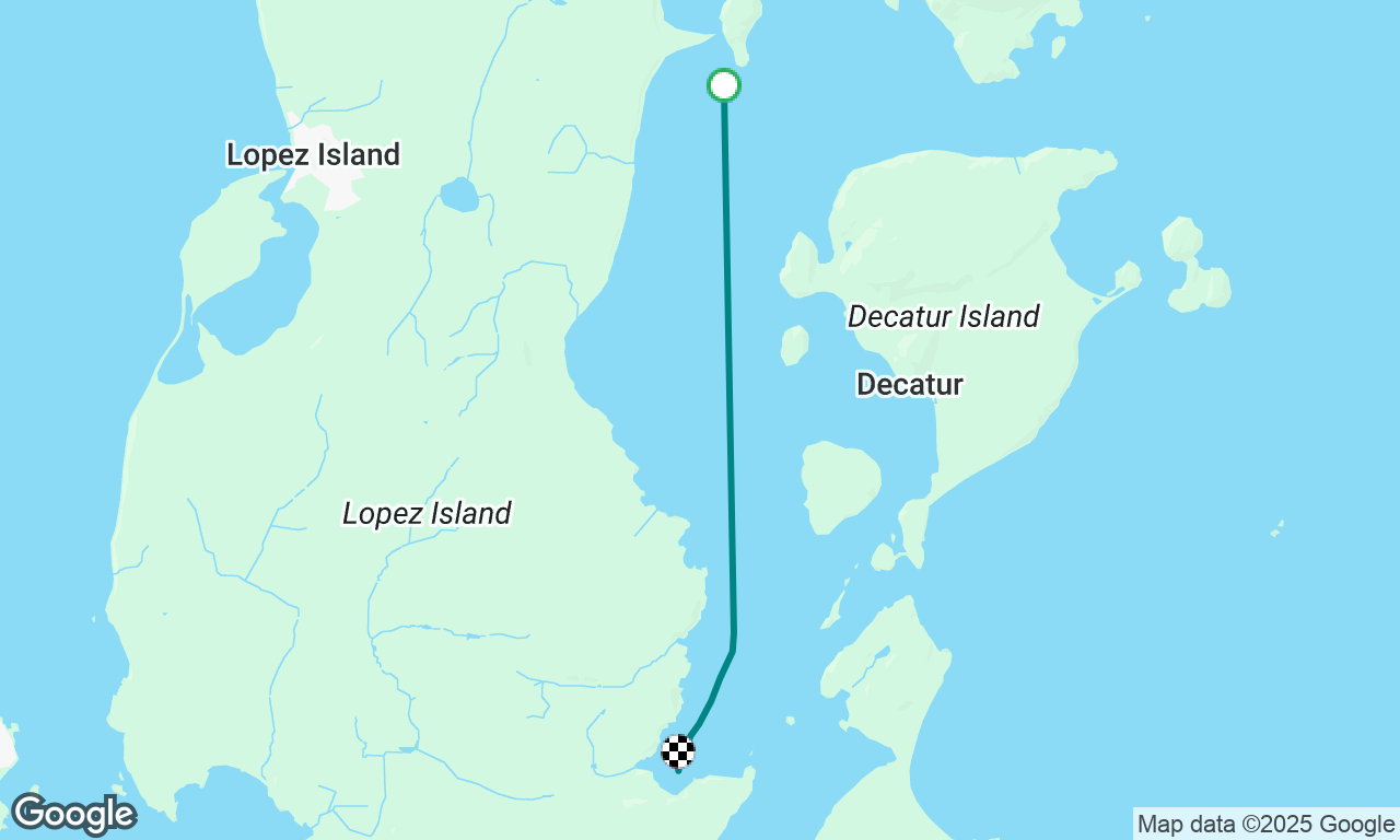 Spencer Spit to Hunter Bay
