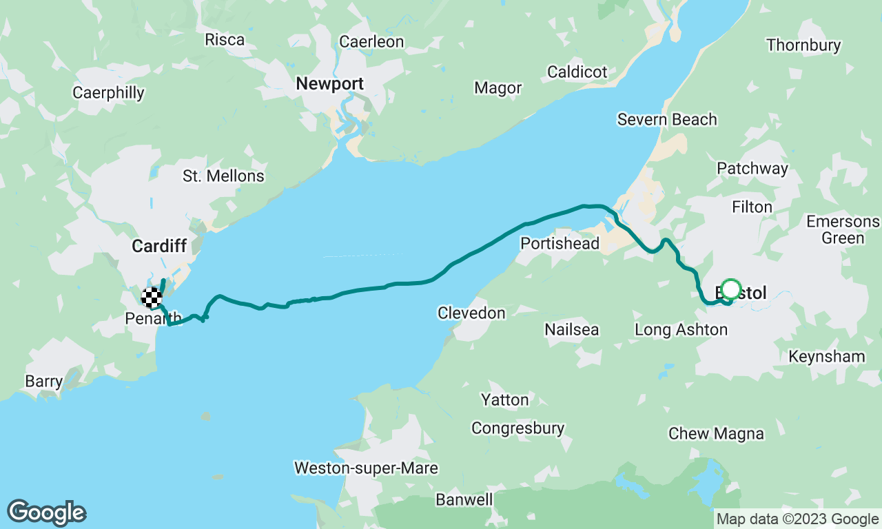 Bristol City docks to Cardiff and Penarth 