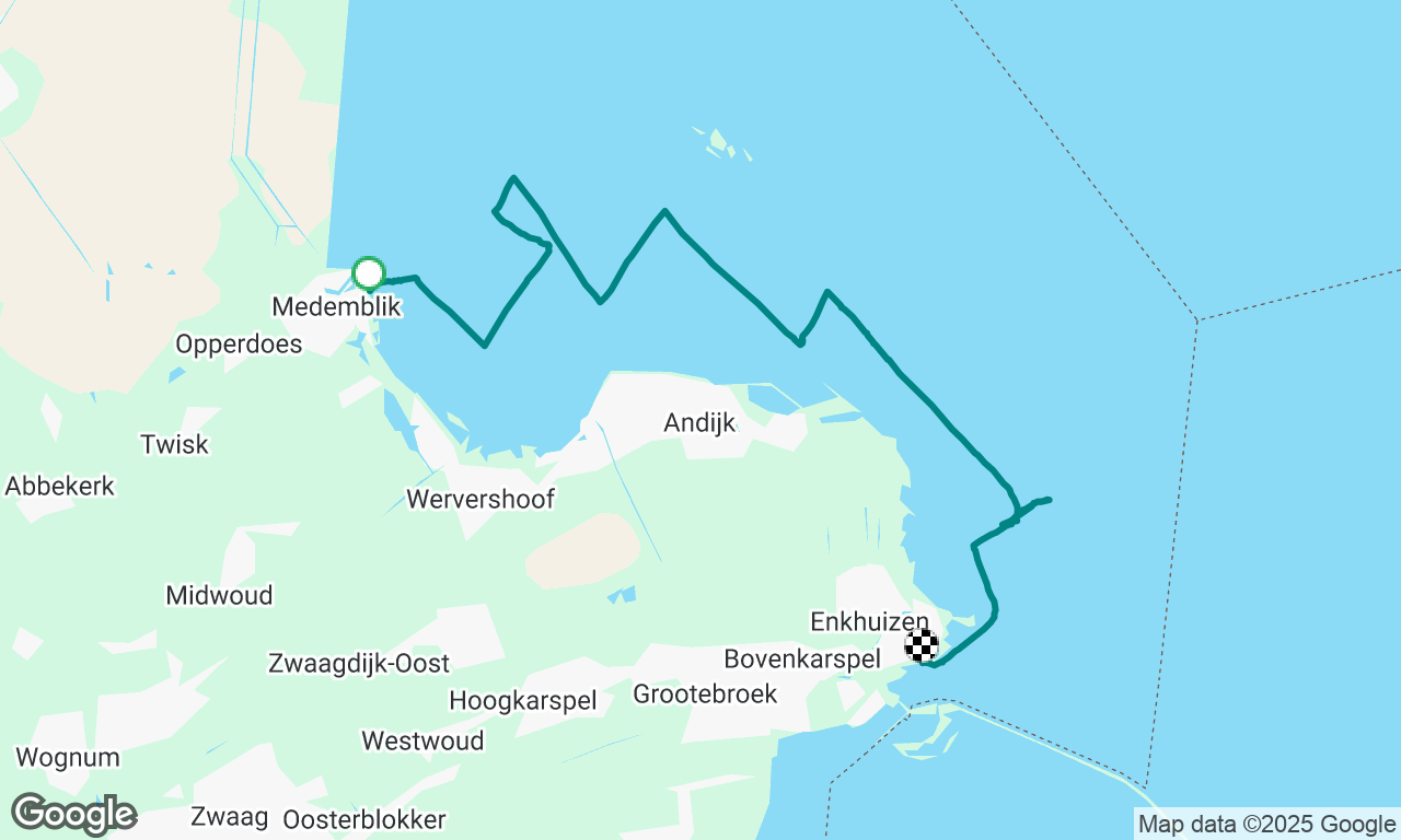 Voyage map