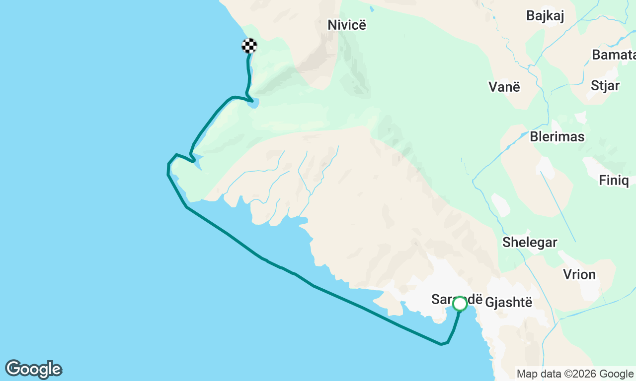 Voyage map