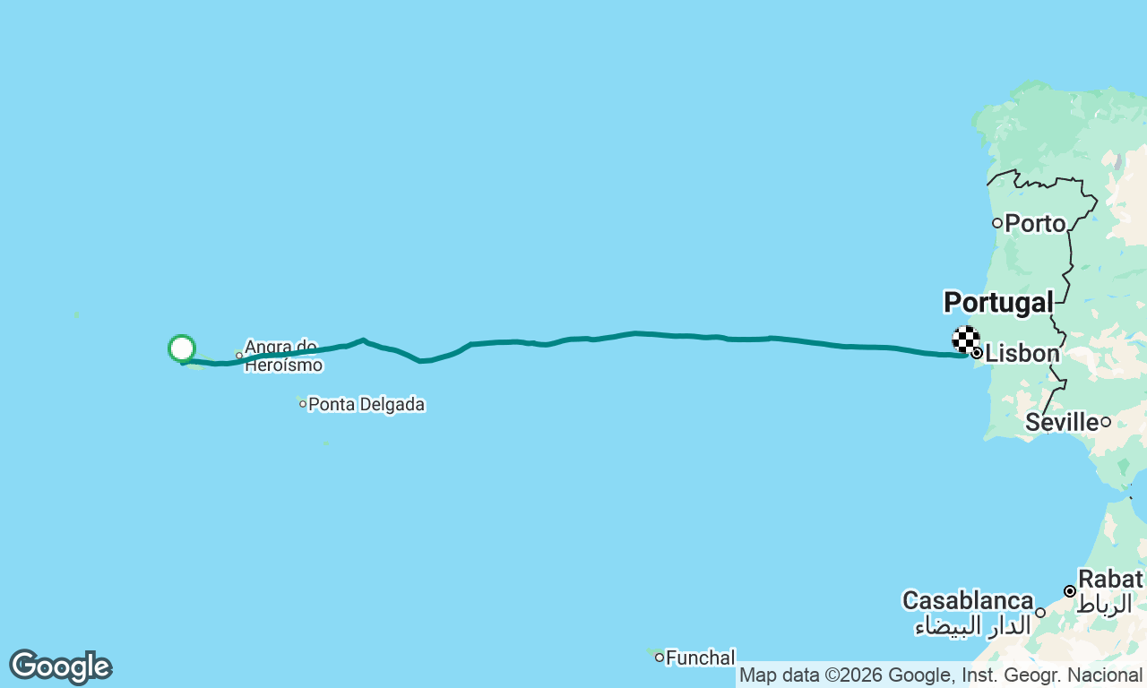 Voyage map