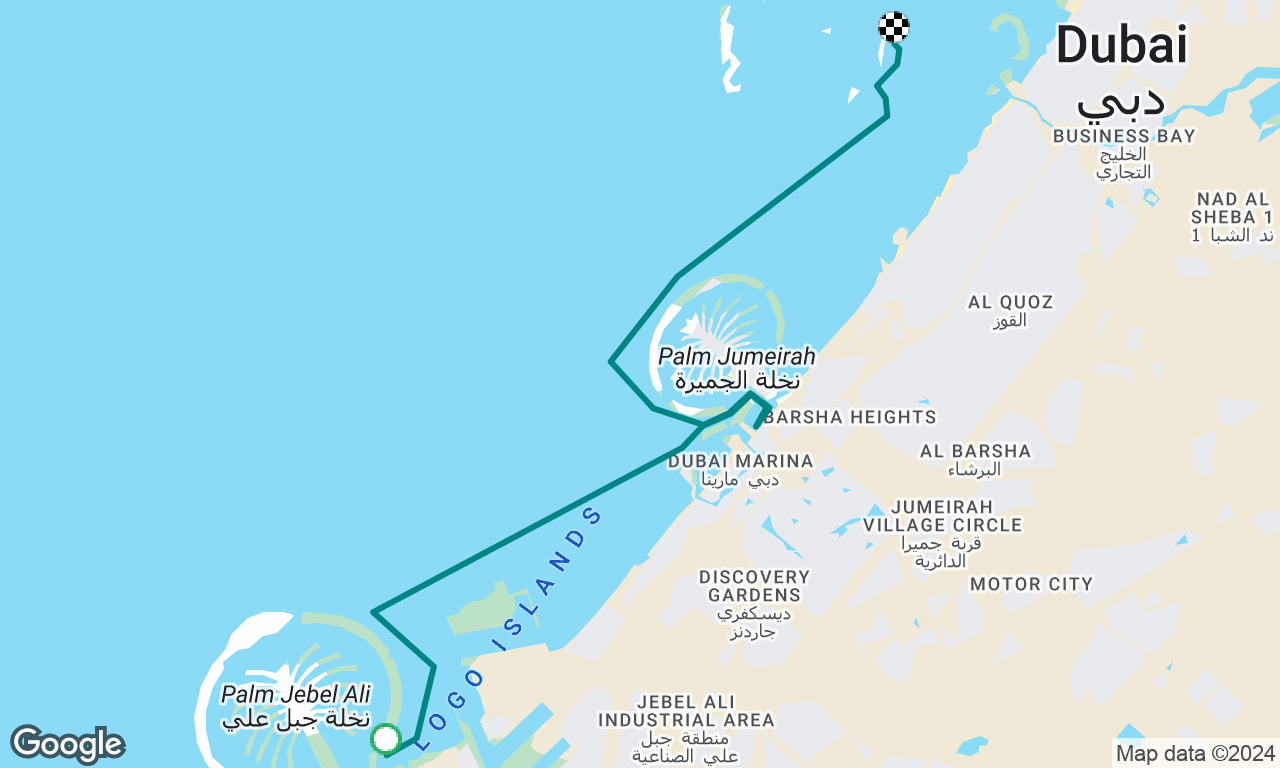 Jebel Ali Hotel to Antarctica 