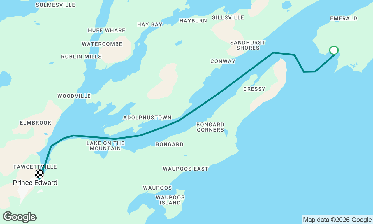 Voyage map