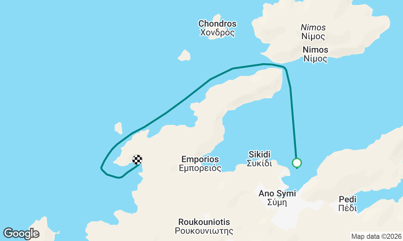 Voyage map