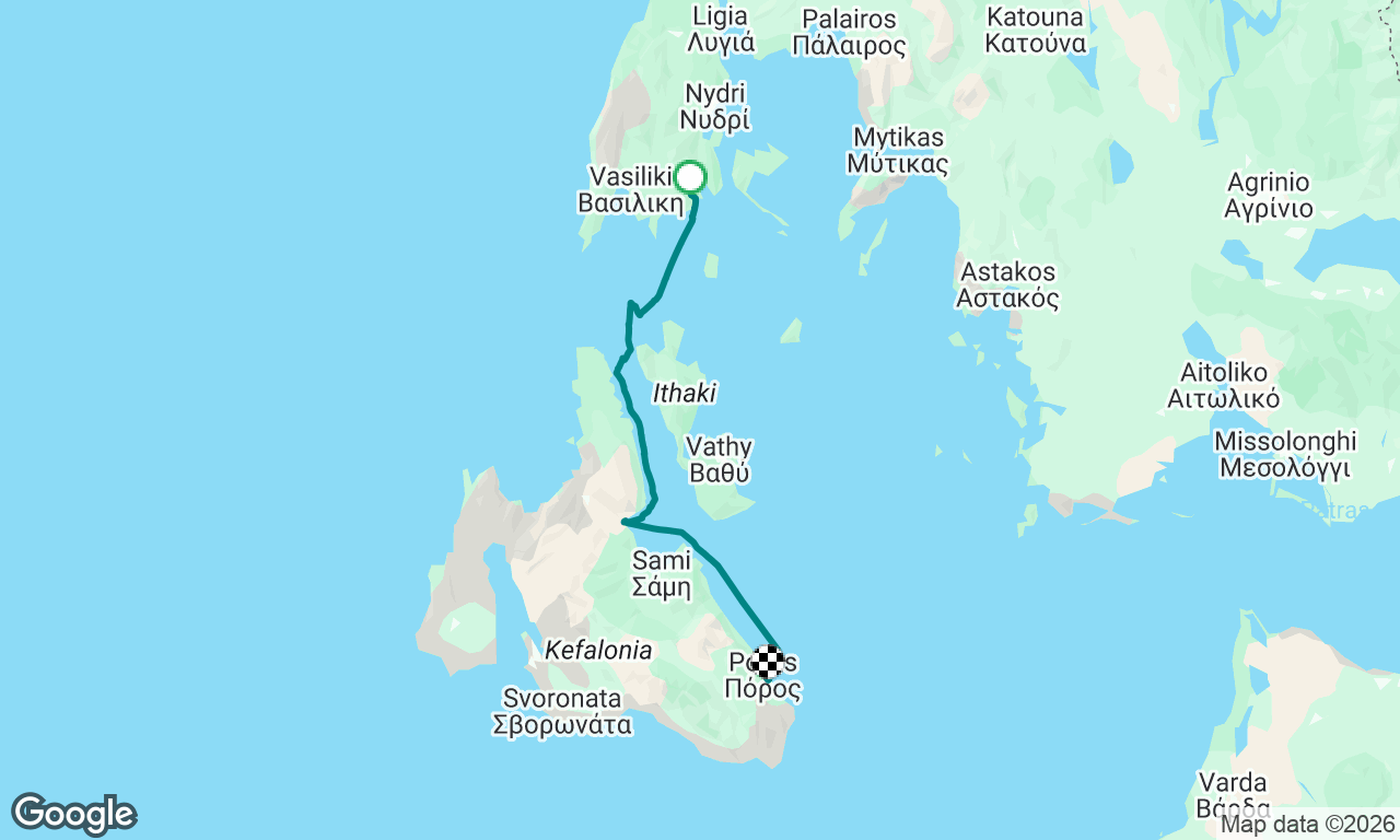 Voyage map