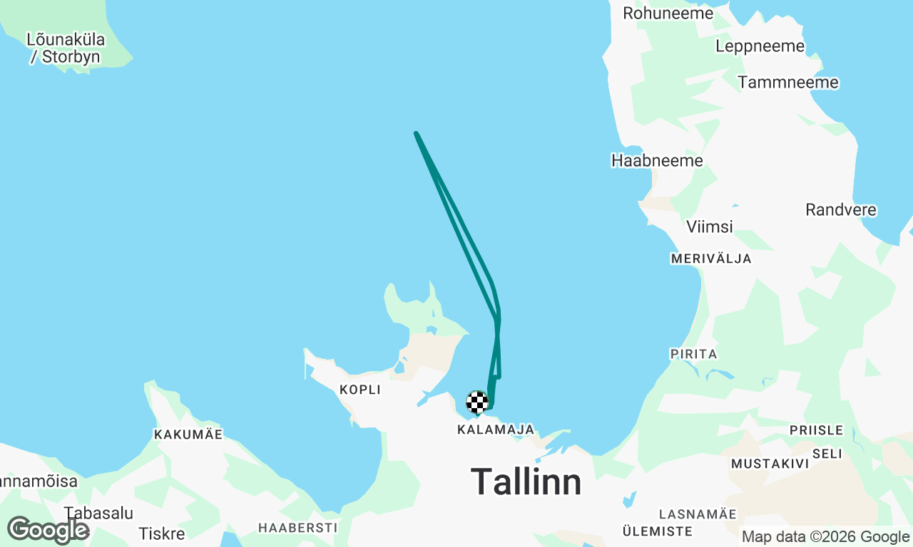 Voyage map