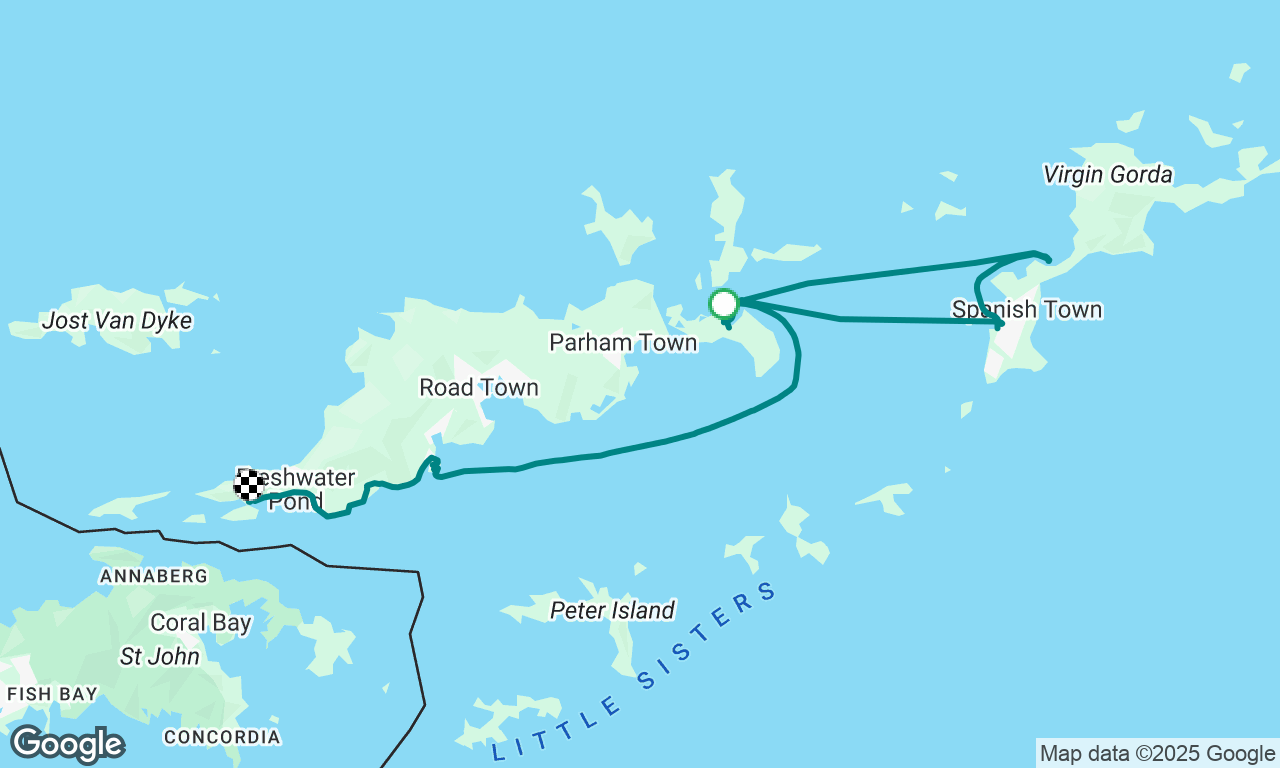 Voyage map