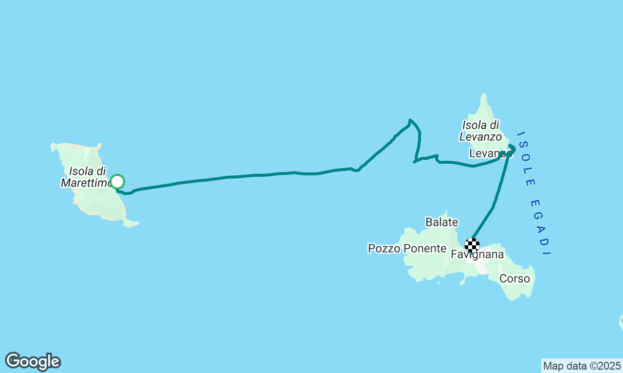 Mar. 30/09 da Marettimo a Favignana passando per Levanzo