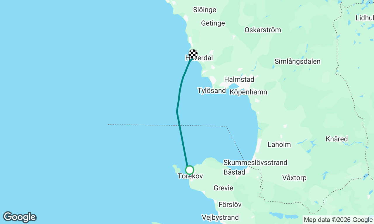 Voyage map