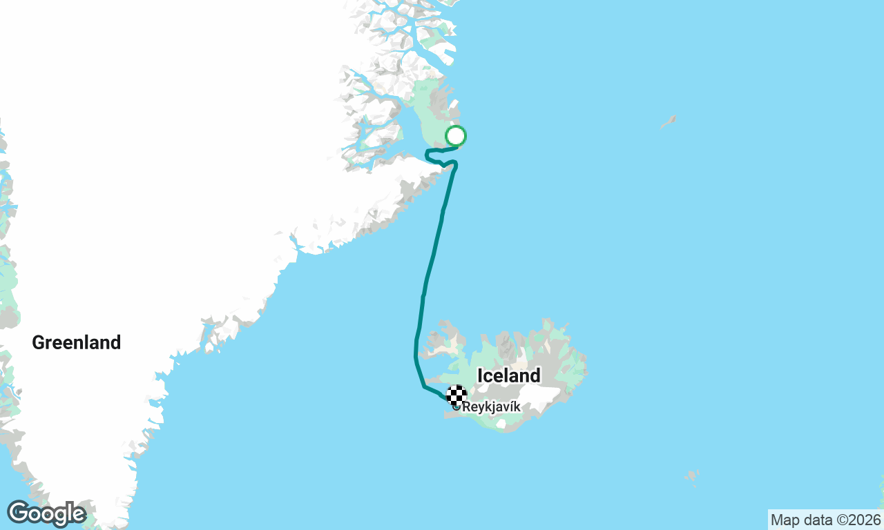 JSASTC Arctic Express Leg 4: to Reykjavik via Scoresby Sound
