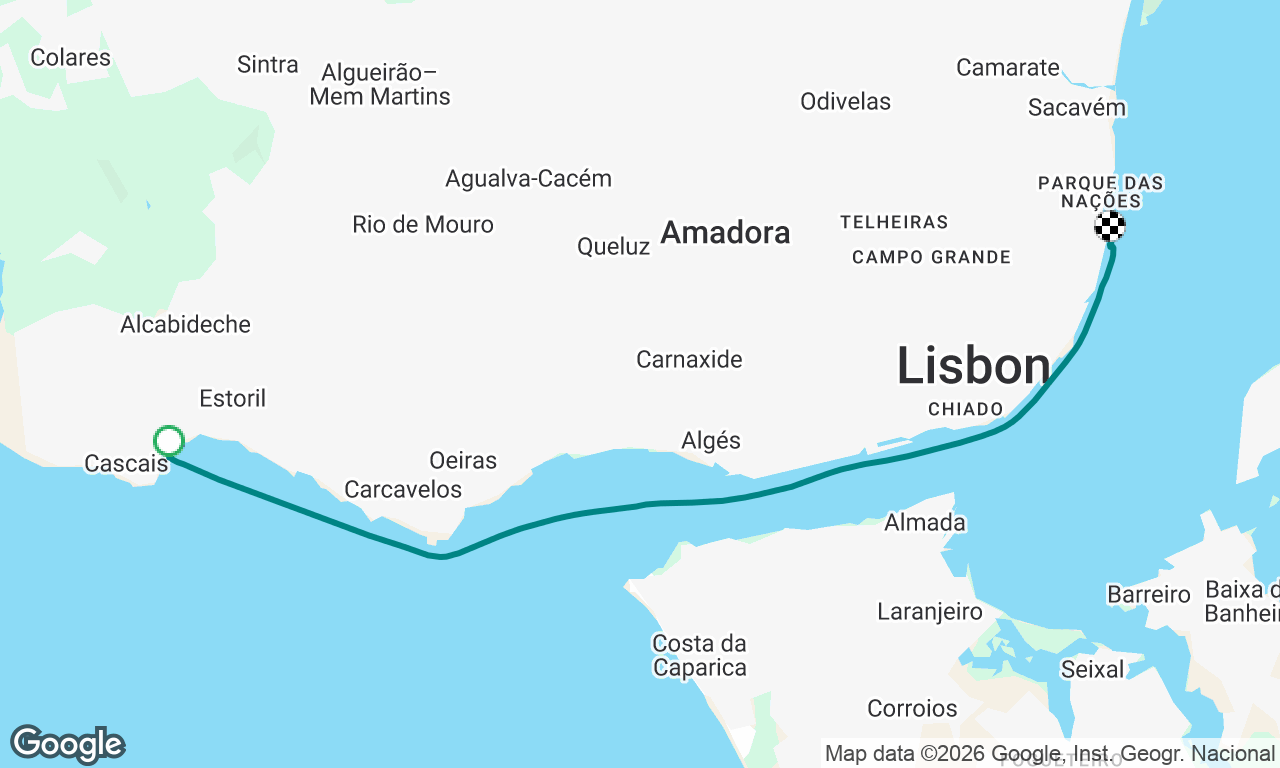 Cascais to Expo
