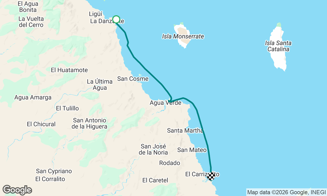 Voyage map