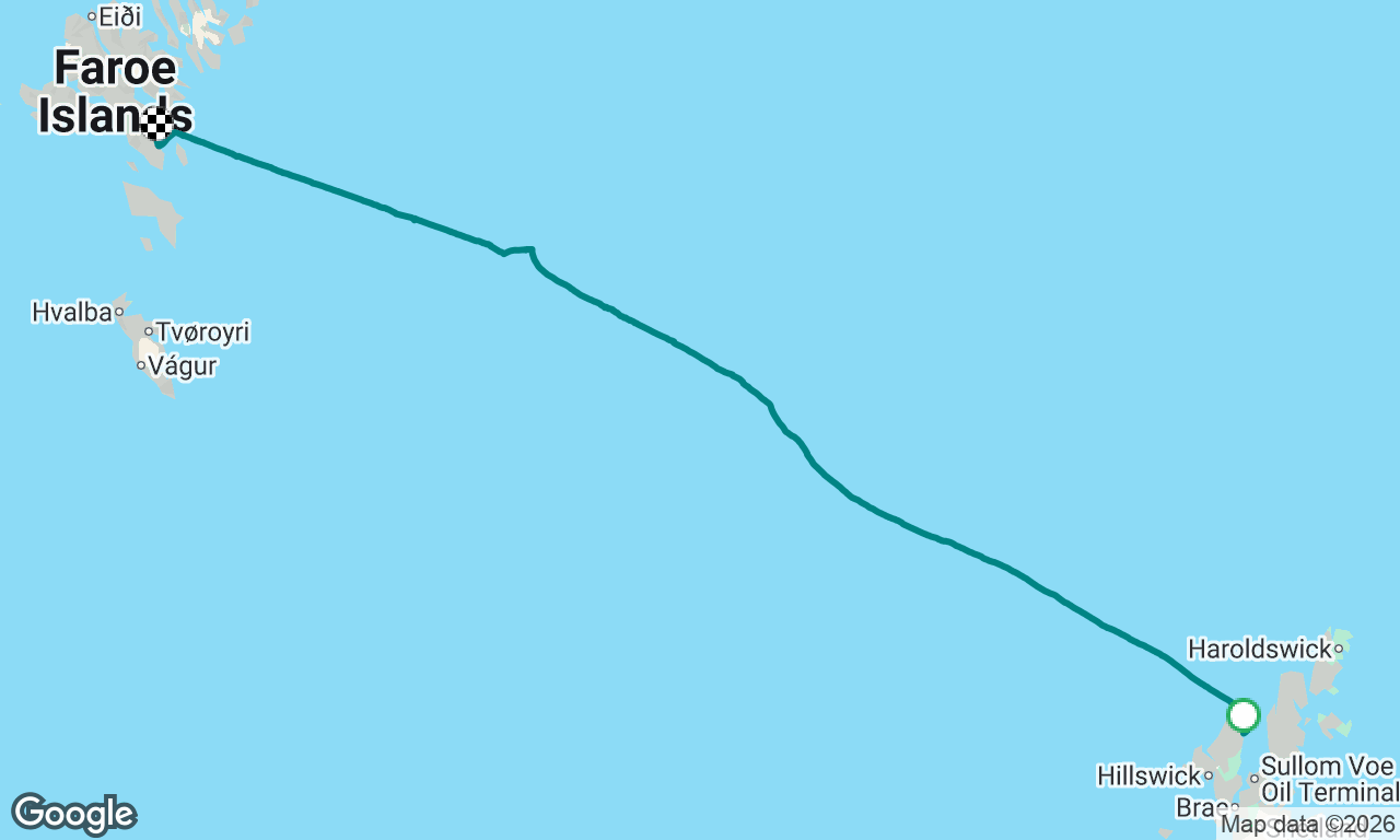 Voyage map