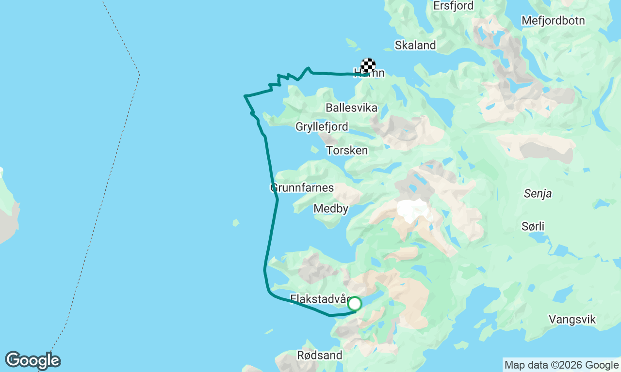 Voyage map