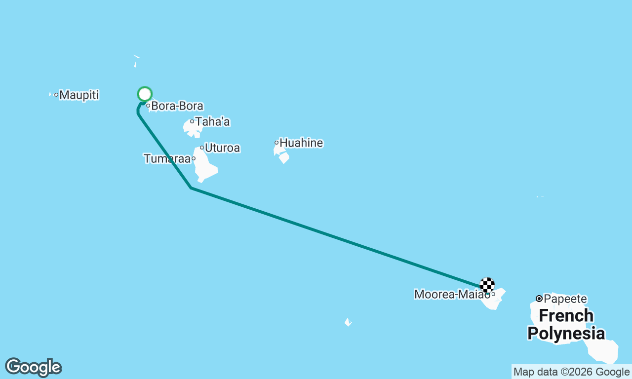 Voyage map