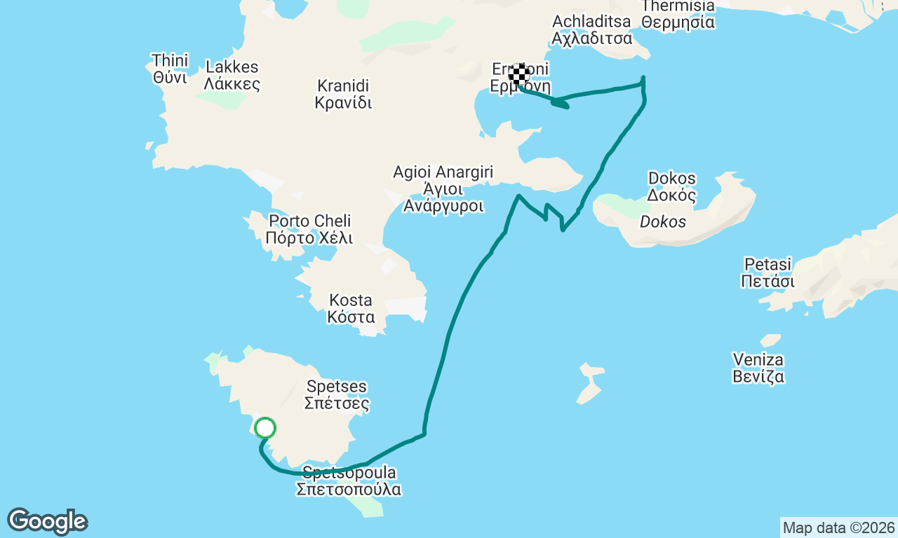 Voyage map