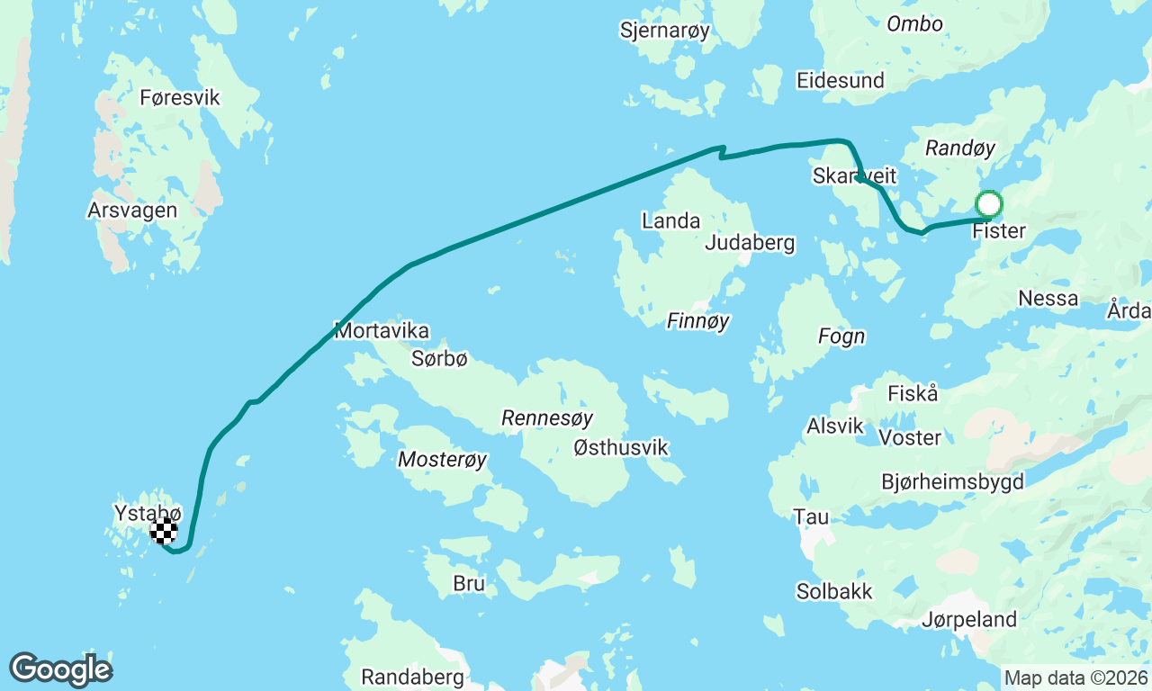 Voyage map