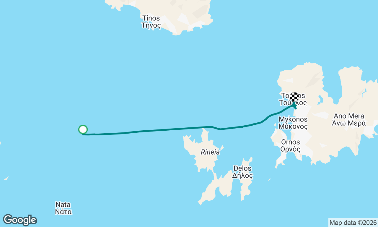 Syros to Mykonos 