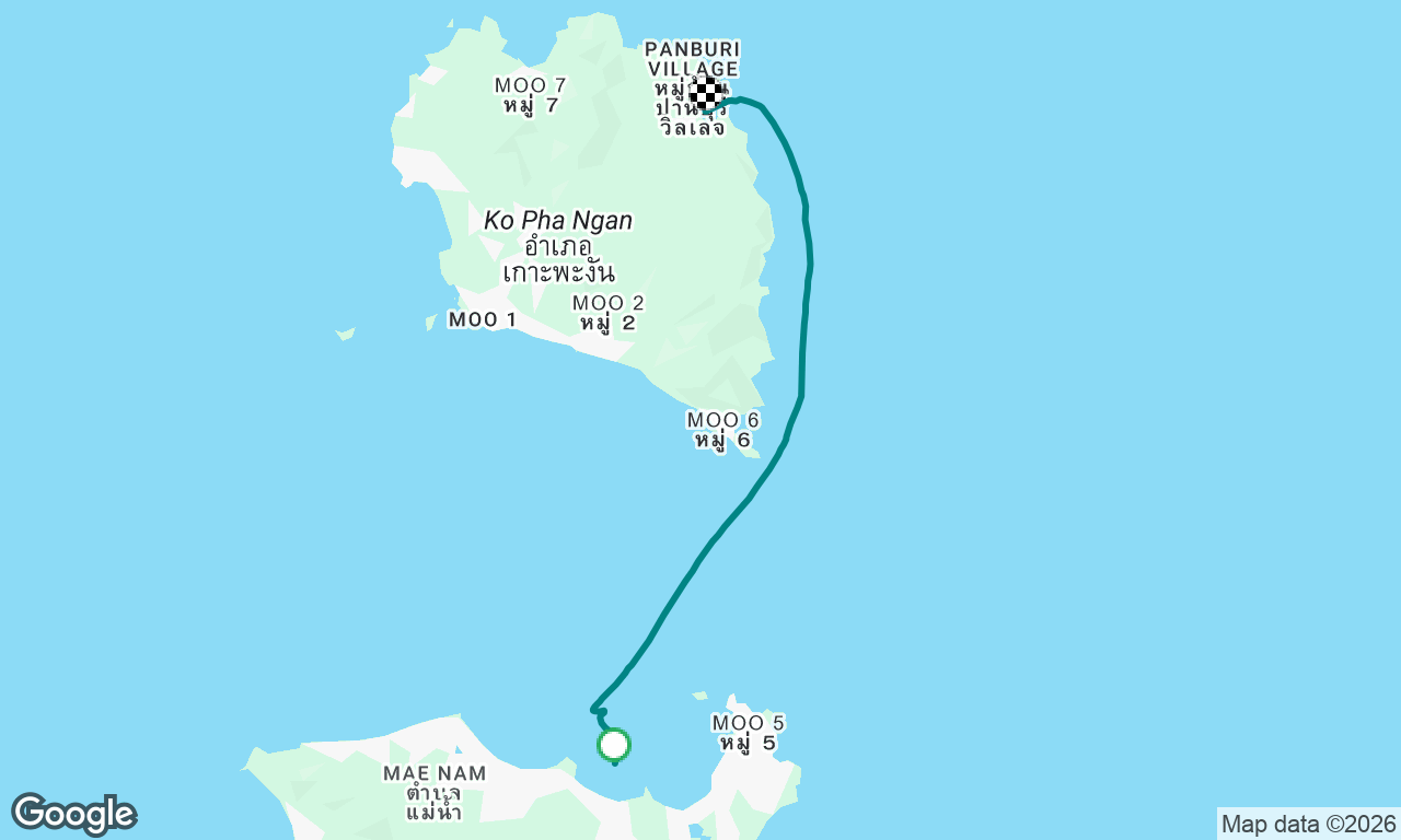 Voyage map