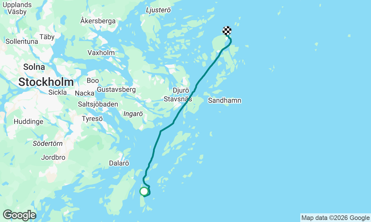 Fjärdlång to Möja, Stockholm, Archipelago