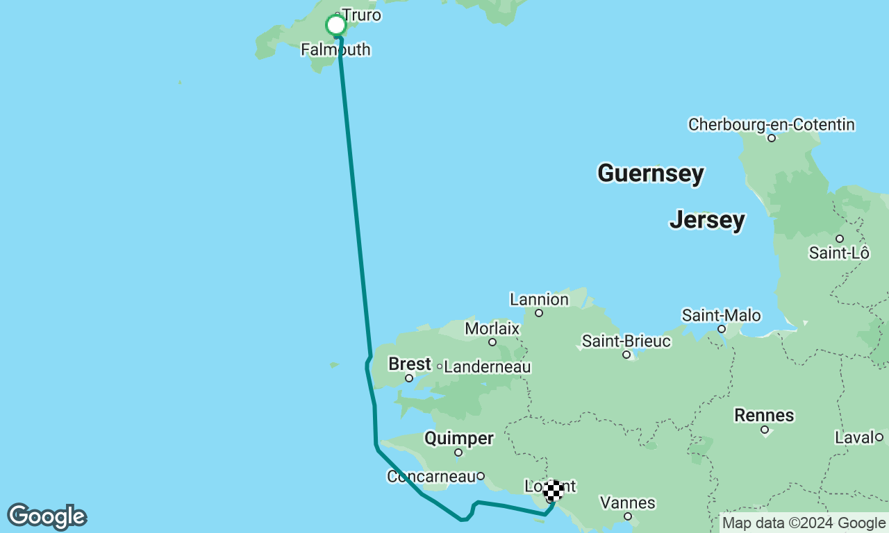 Voyage map