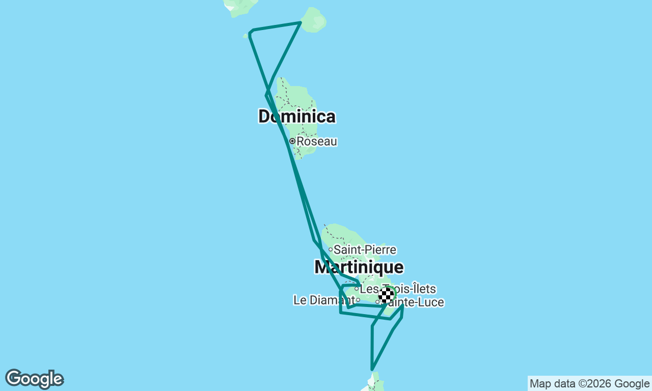 Voyage map