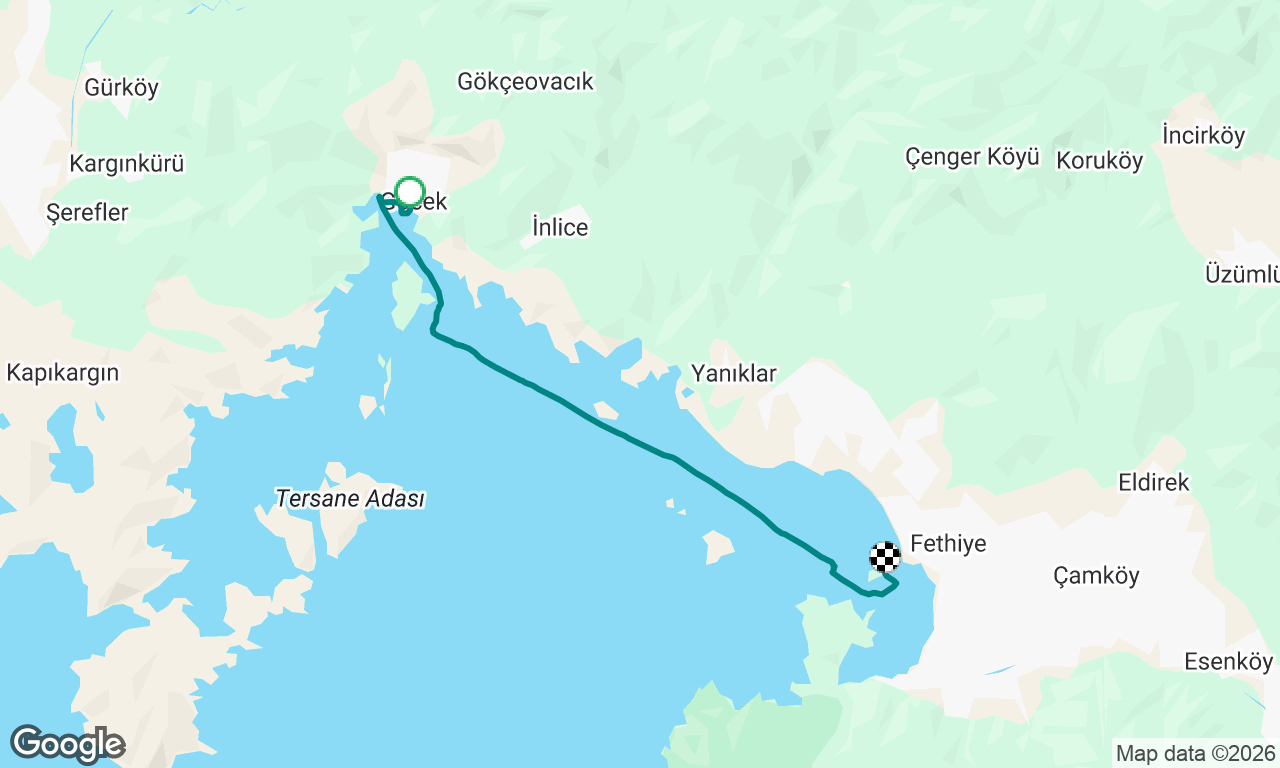 Voyage map