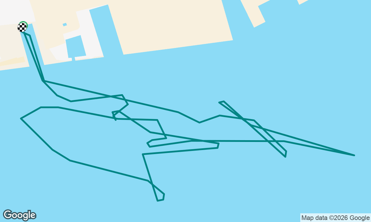 Race Abandoned (no jib on board)