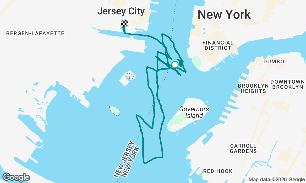 Voyage map