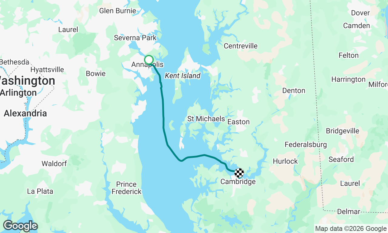Annapolis to Cambridge 