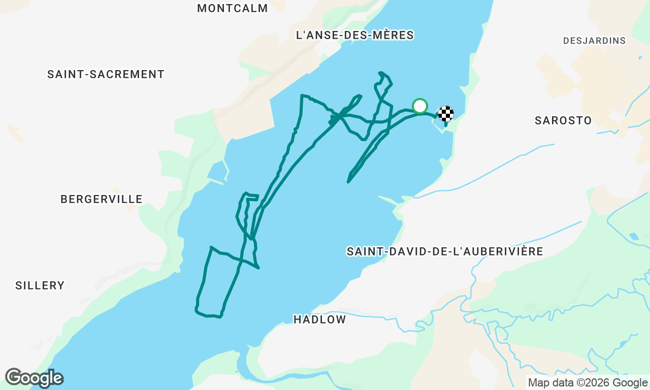 Voyage map