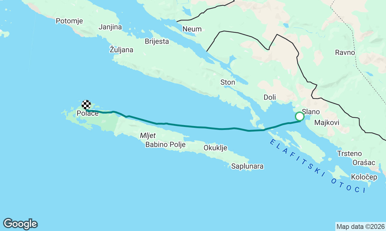 Slano to mljet