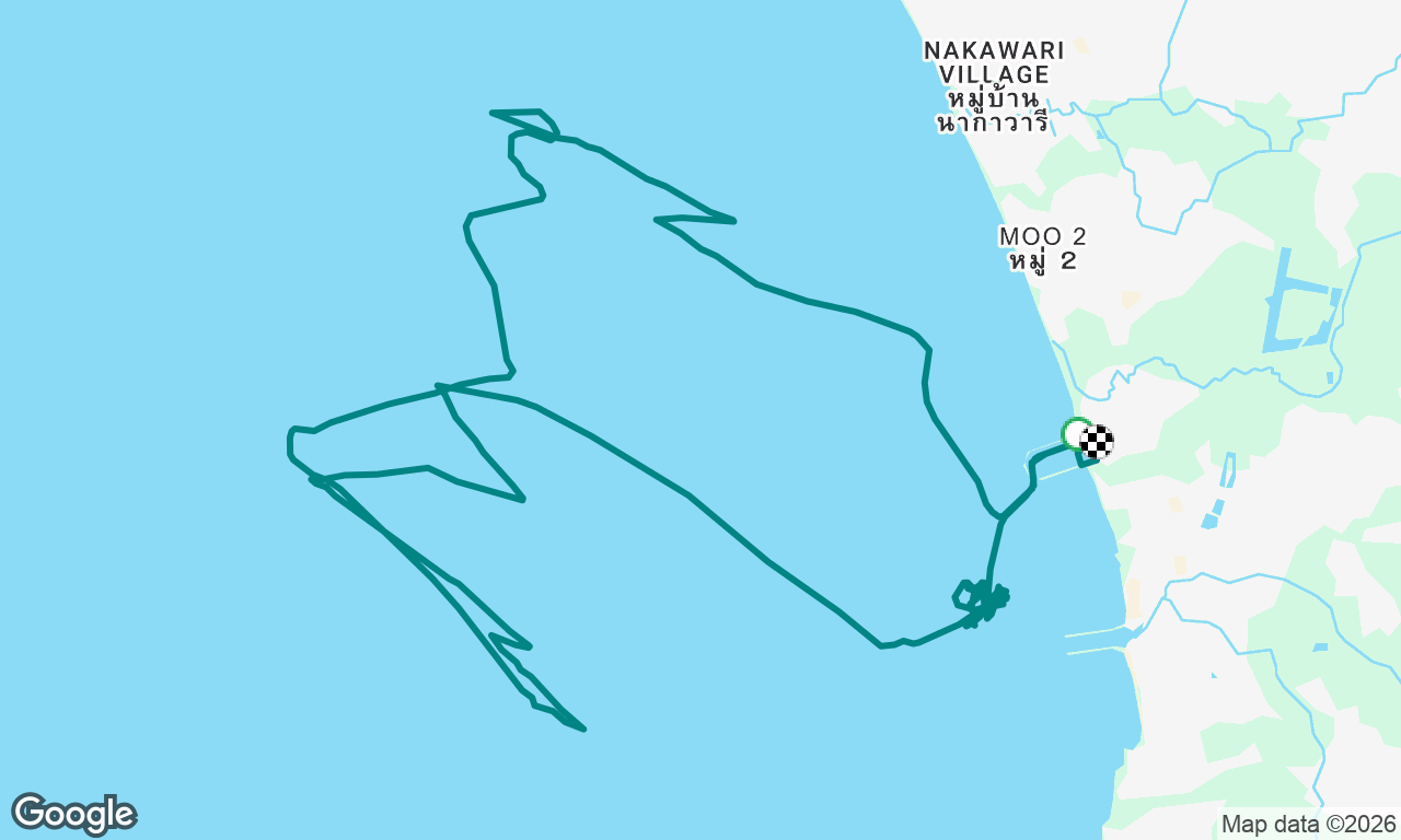Voyage map