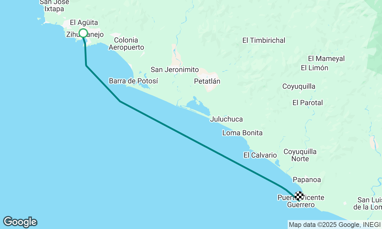 Zihua to Papanoa