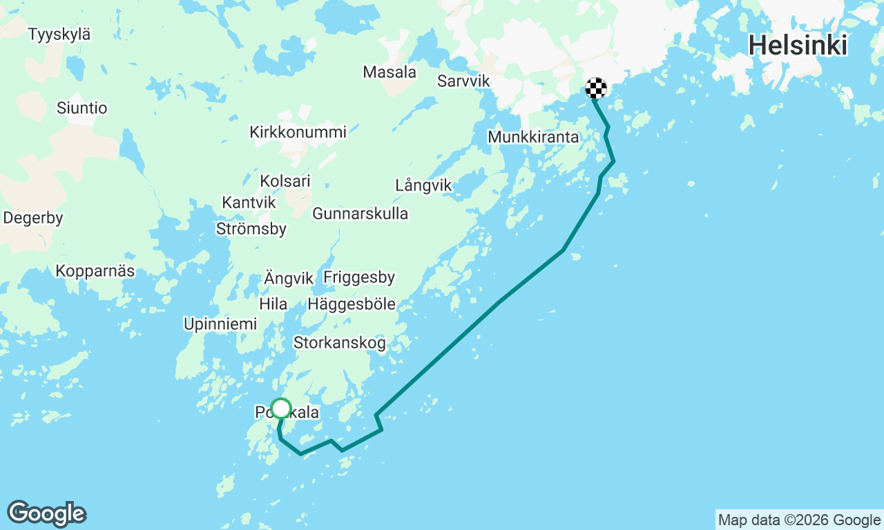 Voyage map