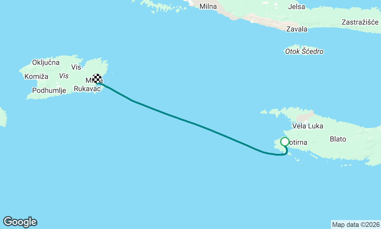 Voyage map