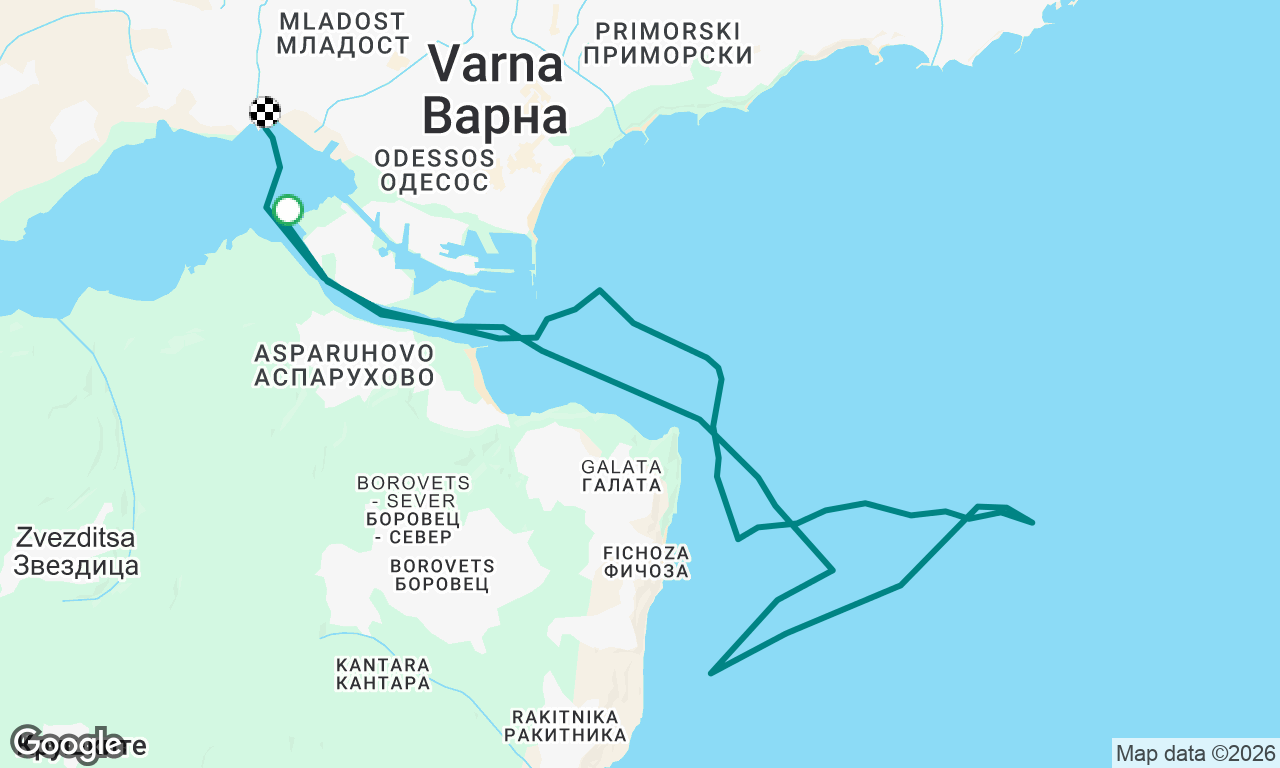 Voyage map