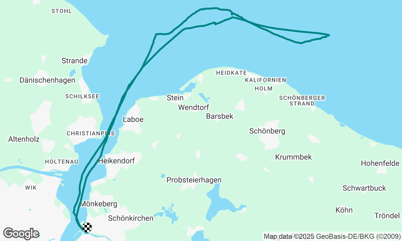 A leak in the open sea