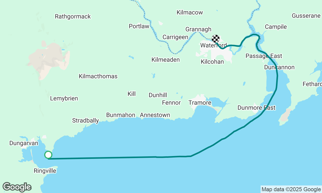 Dungarvan to Waterford Marina