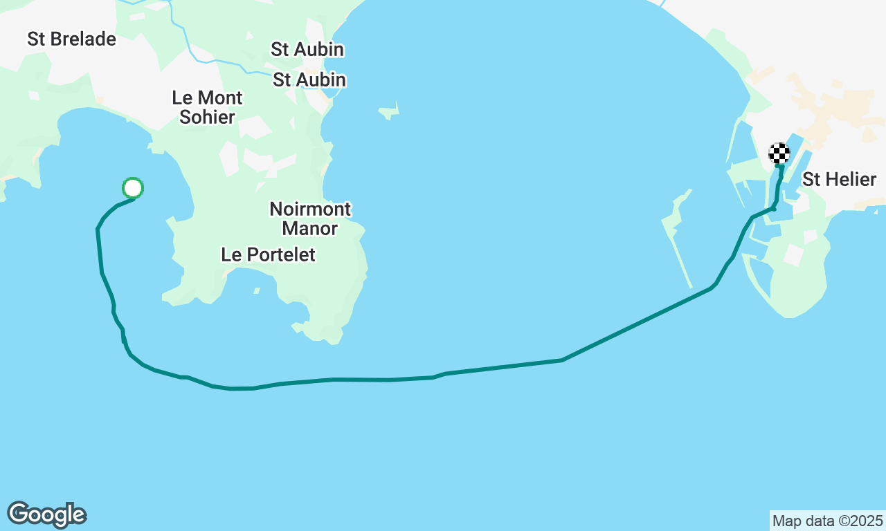 Ouisne to St Helier