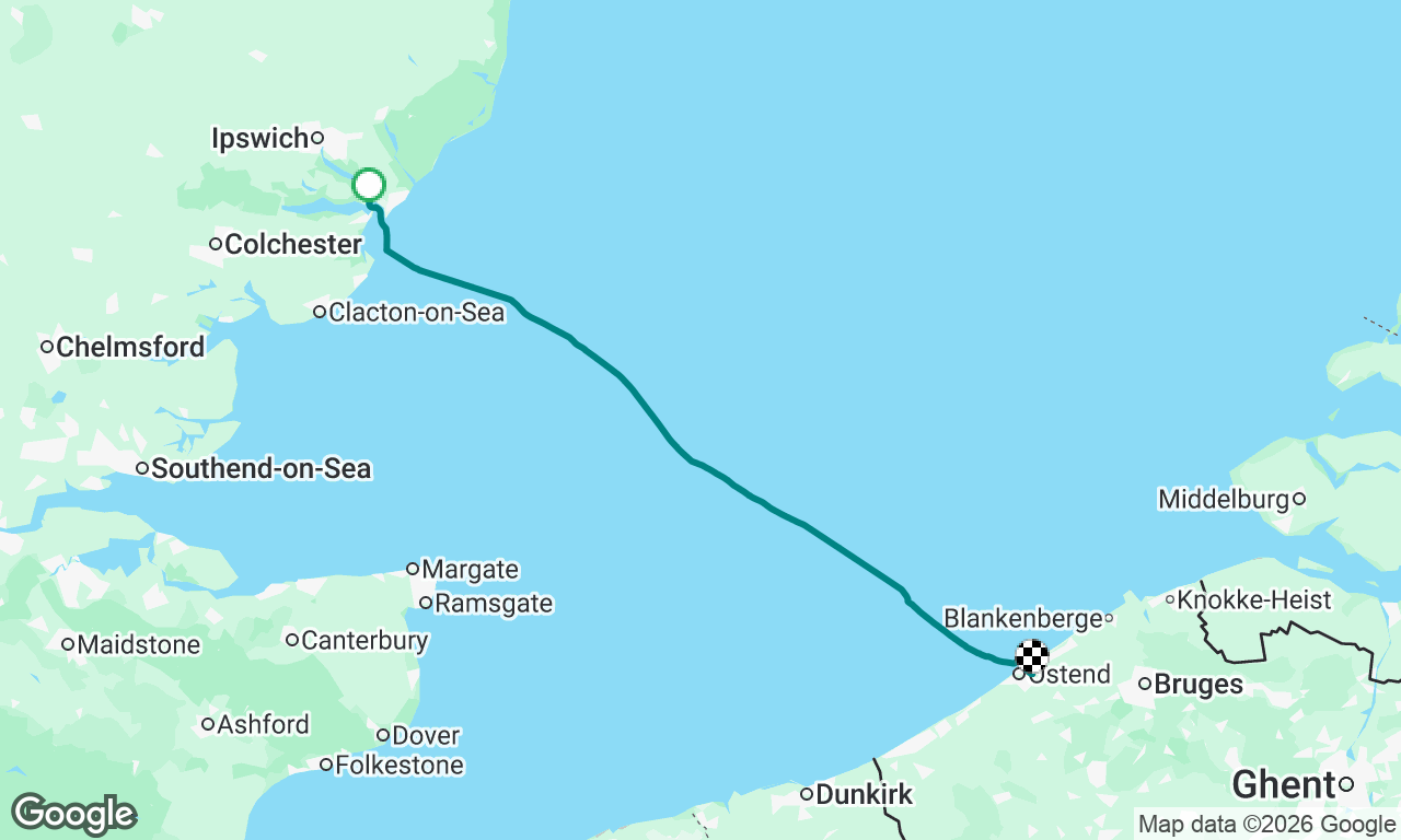 Ostend Rally. Leg 1.