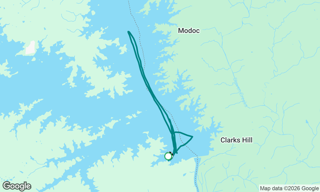 Voyage map