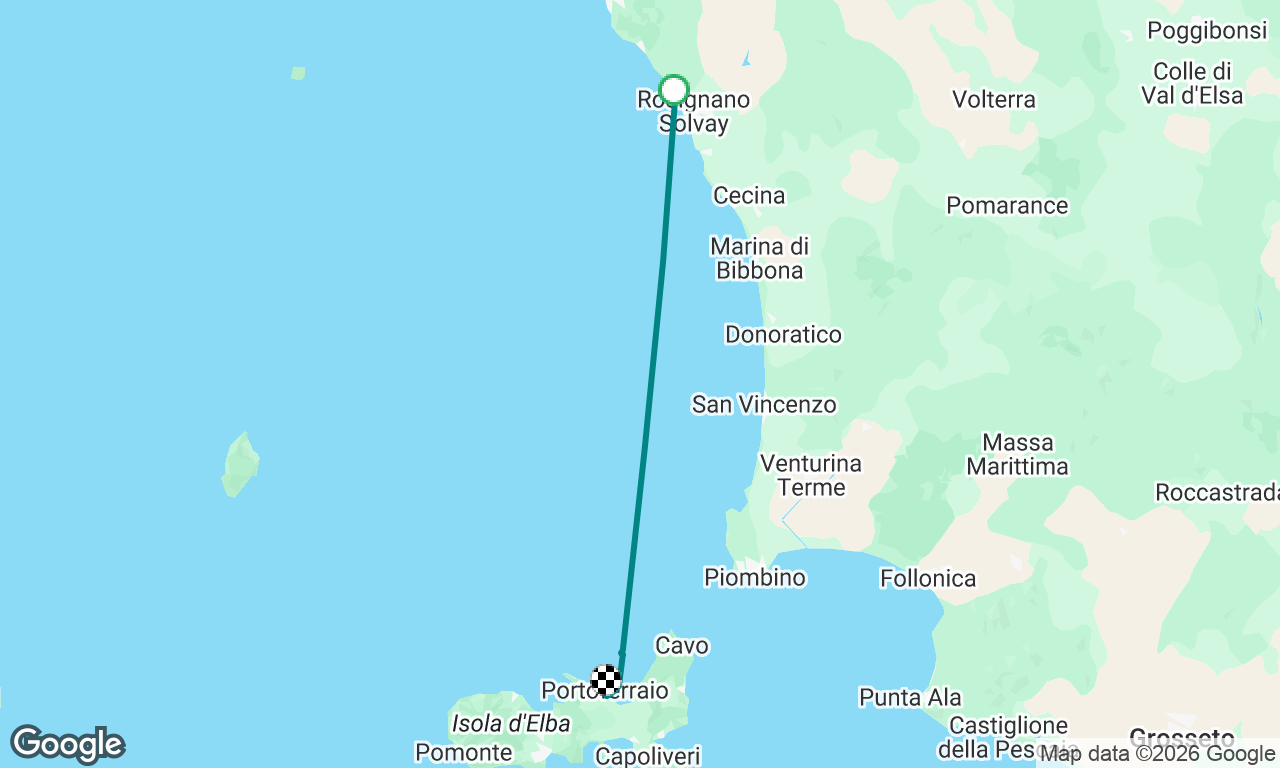 Voyage map
