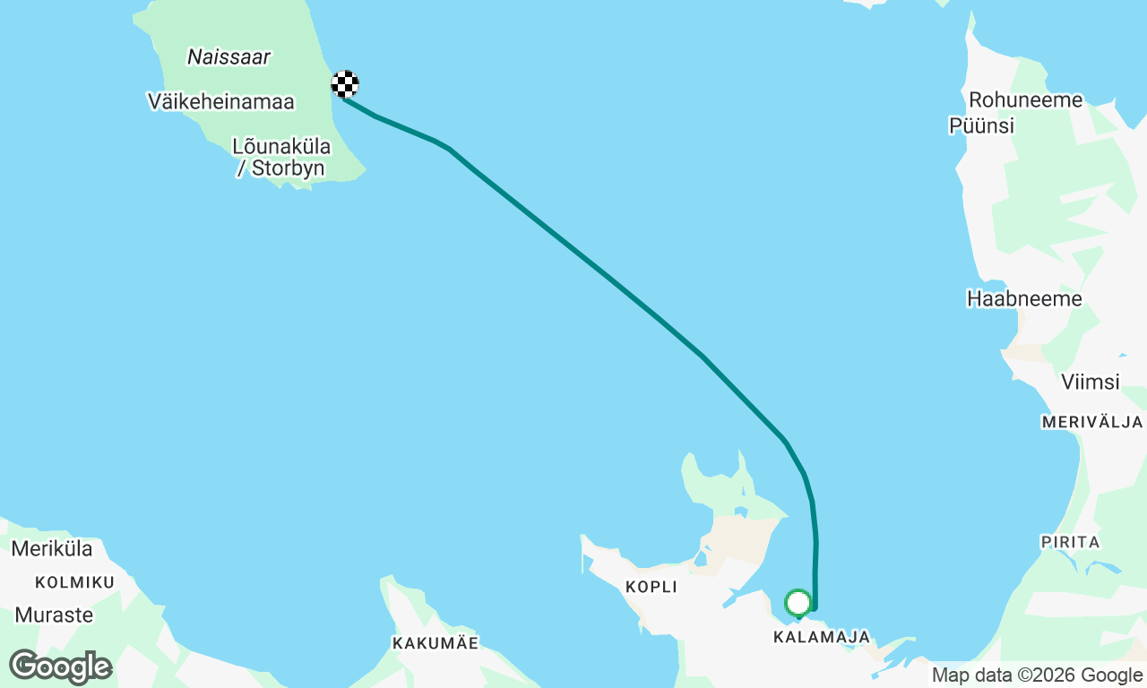 Voyage map