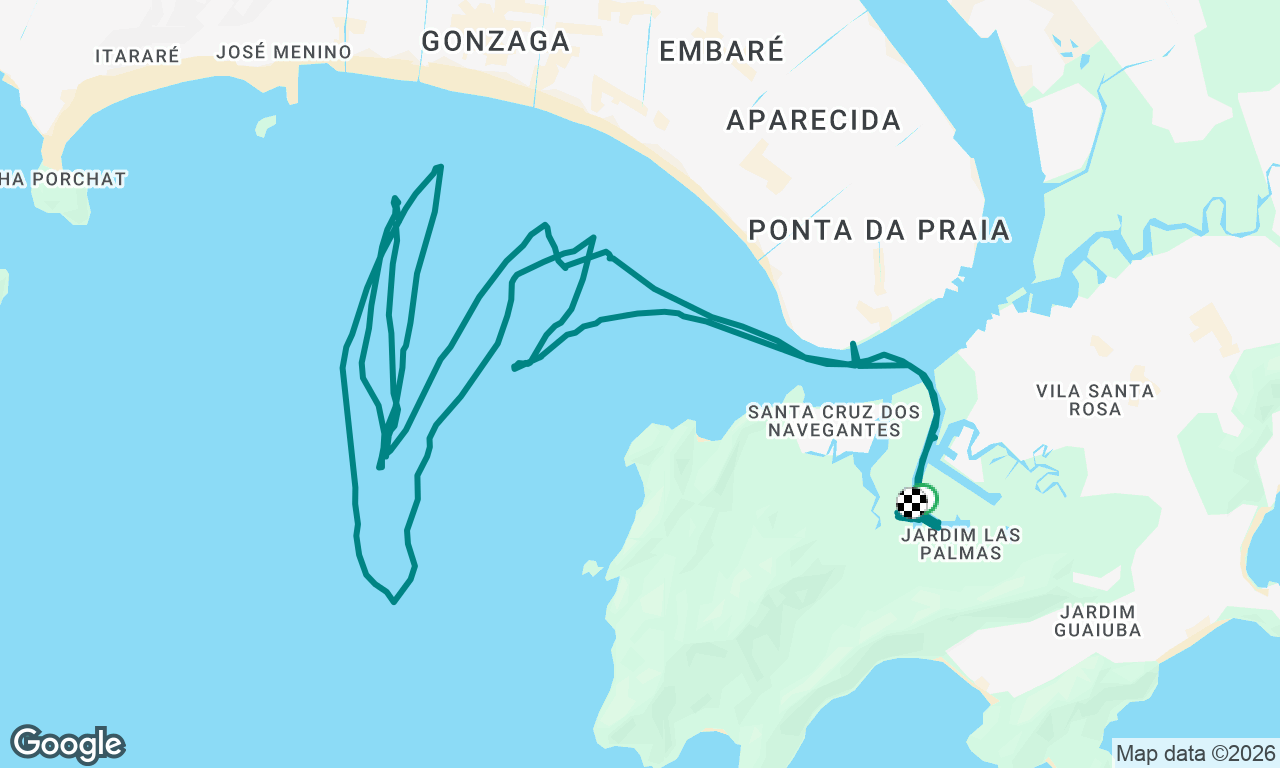 Voyage map