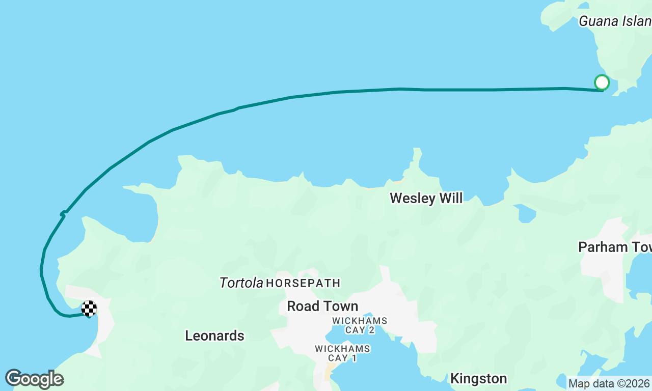 BVI: Guana Island to Cane Garden Bay 
