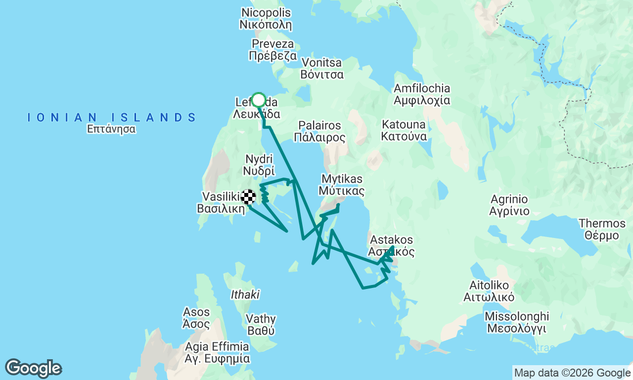 Voyage map