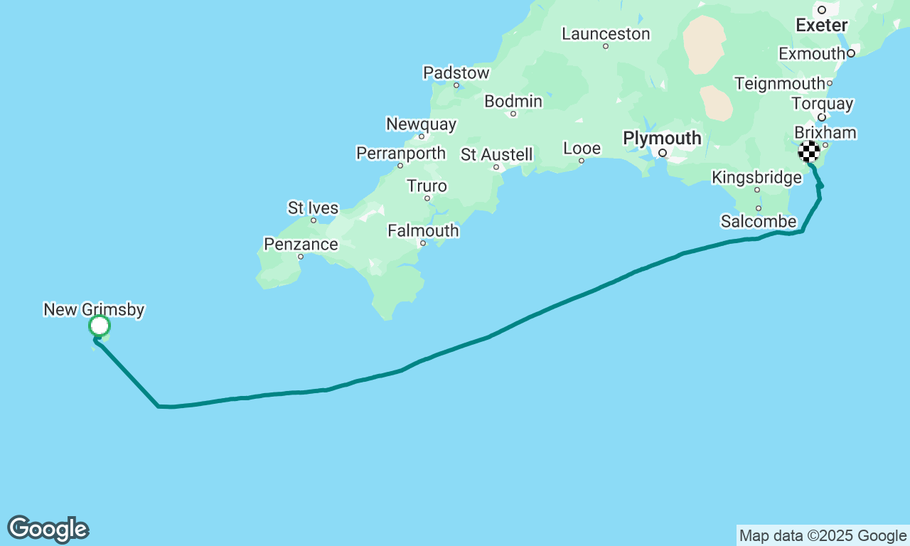Scillies to Dartmouth